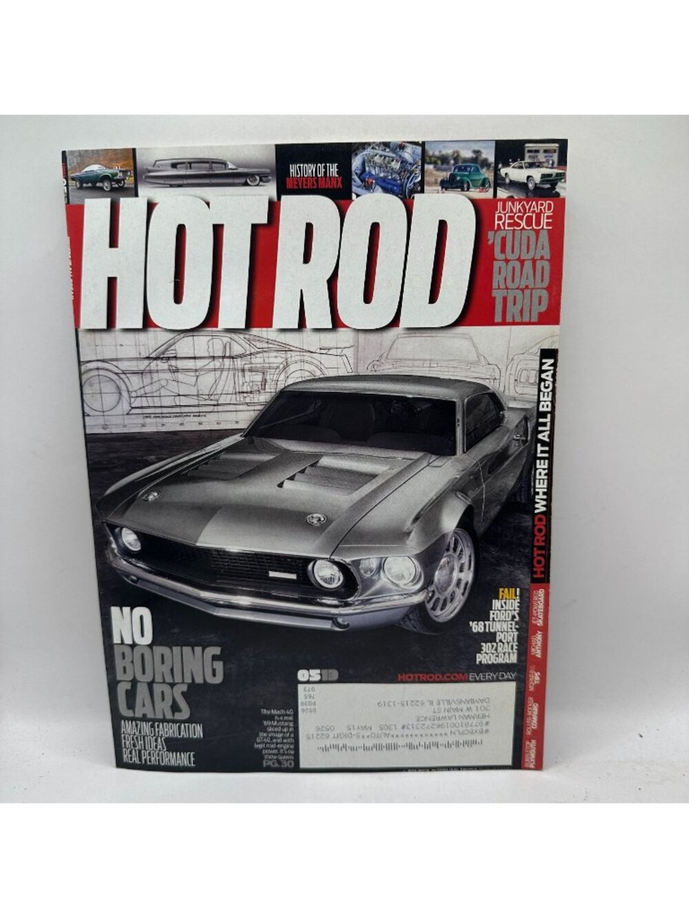 Hot Rod Magazine Issue 05 History Of The Meyers Manx & Cuda Road Trip Pre-Owned